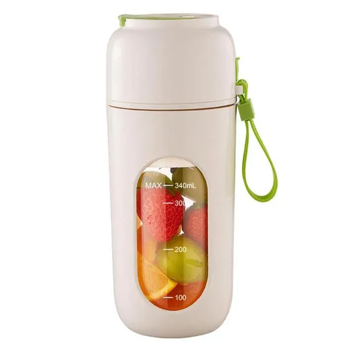 Blender portable sans fil rechargeable 200W max 12 lames 18000 tr/min capacité 350ml matériau PC alimentaire