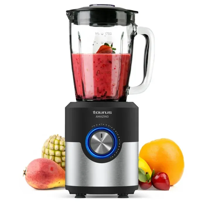 Blender - TAURUS - AJB1600XC - 1600 W - Bol verre 175 L - 6 lames inox