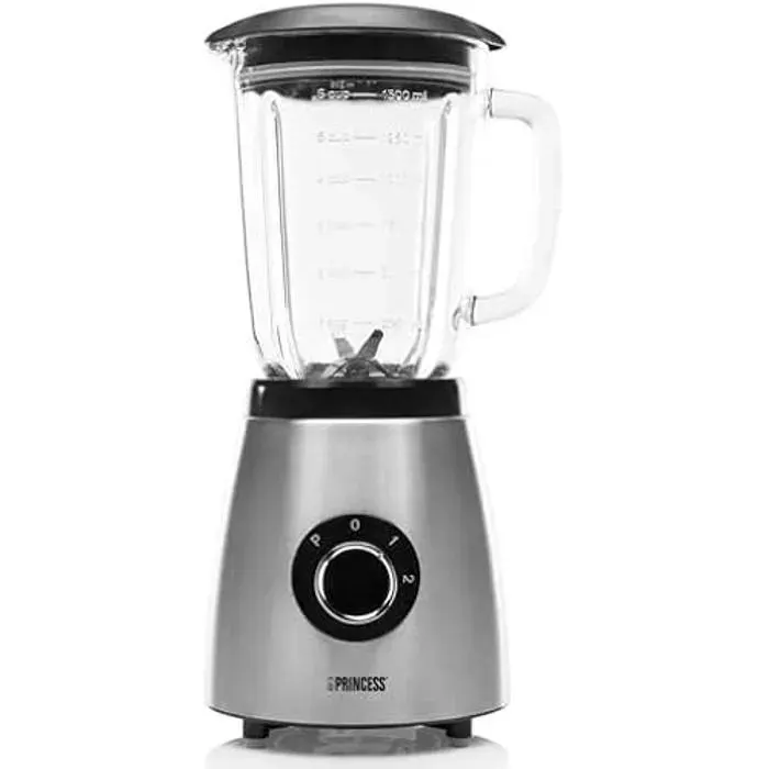 Bol mixeur blender - PRINCESS - PRI- - Acier inoxydable - 500 W - Blanc — coloris Blanche