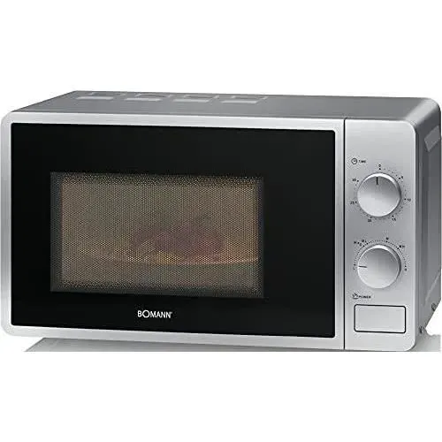 Bomann MW 6014 CB — Micro-ondes monofonction pose libre 20 L 700 W argent