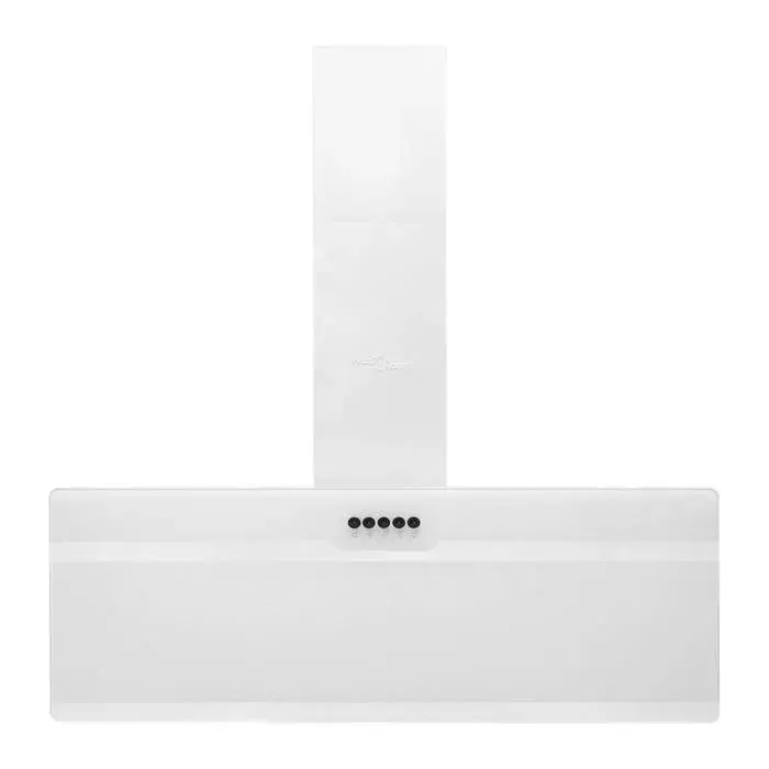 Bon plan Hotte - JILIHOT - Hotte aspirante murale 90cm Acier et - Verre trempé Blanc Thome8307639