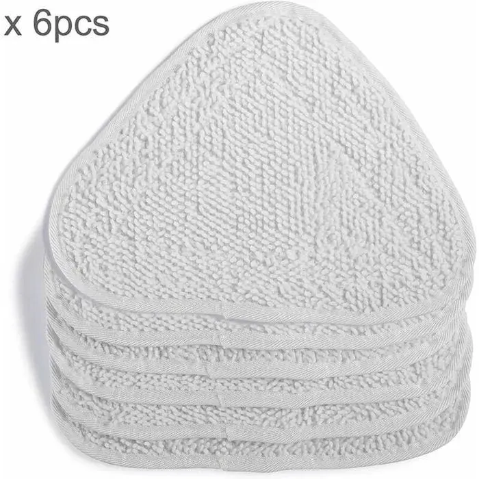 Bonnettes Microfibre - LARGEIGHT - Remplacement Vileda Steam - Couleurs multiples - 6 pièces - Nettoyage humide