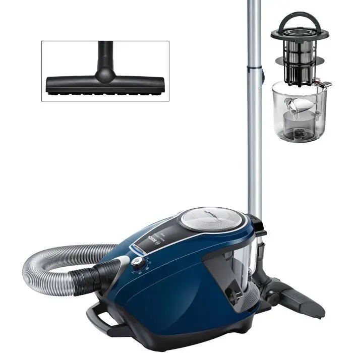 BOSCH Aspirateur sans sac GS70 Relaxxx - Bleu