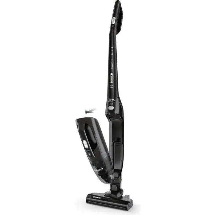 BOSCH BBHF220 Aspirateur balai sans fil 2en1 - Autonomie 40min - Capacité du bac 04L - filtre lavable