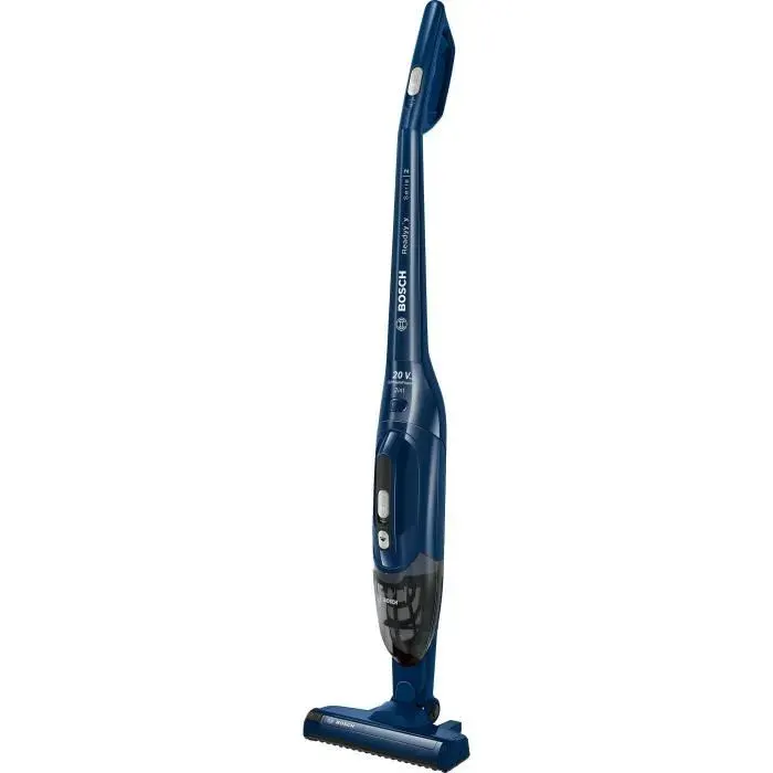 BOSCH BCHF2MX20 - Aspirateur balai sans fil Readyyy 2en1 - 20 V max. - 44 mn dautonomie - 2 vitesses - bac 400 ml - Bleu
