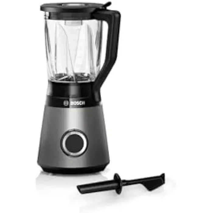 Bosch Electroménager - MMB6172S Vitapower serie 4 - Blender - moteur 1200 W- capacité du bol 2L 2 vitesse Couleur : Métallique
