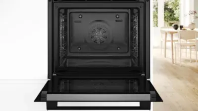Bosch - Four Encastrable Hba572bb4 - Pyrolyse - Chaleur Tournante Pulsée - Porte Froide - 10 Programmes Auto — vue 5