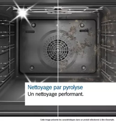 Bosch - Four Encastrable Hba572bb4 - Pyrolyse - Chaleur Tournante Pulsée - Porte Froide - 10 Programmes Auto — vue 8