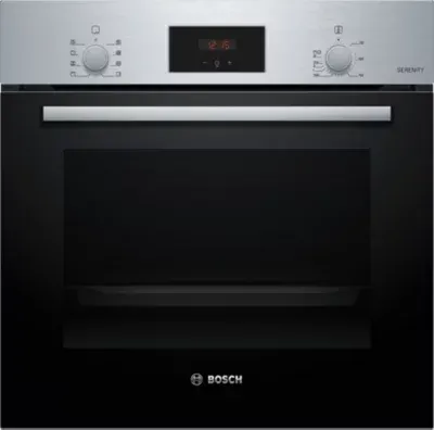 Bosch - Four Encastrable Hbf153es1 - Chaleur Pulsée - Rails Télescopiques - Serenity Serie 2