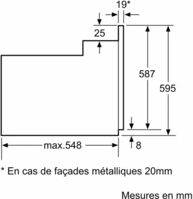 Bosch - Four Encastrable Hbf153es1 - Chaleur Pulsée - Rails Télescopiques - Serenity Serie 2 — vue 5