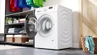 Bosch - Lave Linge Hublot Wge02203fr - 7 Kg - 1200 Tr/Min - Classe A - Moteur Induction - Série 2 — vue 8