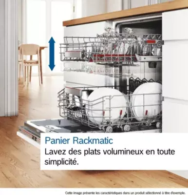 Bosch - Lave Vaisselle Encastrable Smv26ax01f Série 2, Variospeed Plus — vue 8