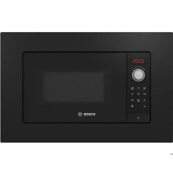 Bosch Micro-ondes solo 20l 800w encastrable noir - bfl623mb3f