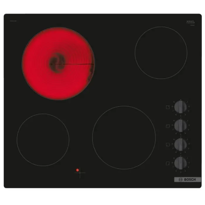 BOSCH Plaque vitroceramique PKE611CA8E Série 2 boutons latéraux