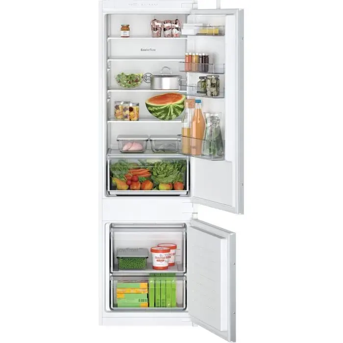 Bosch - Réfrigérateur Combiné Kiv87nse0, Série 2, Eco Airflow — vue 3