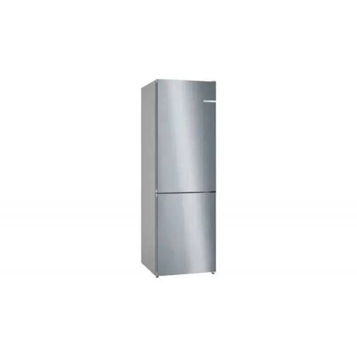 BOSCH Serie 4 réfrigérateur-congélateur Autoportante 321 L D Acier inoxydable - KGN362IDF