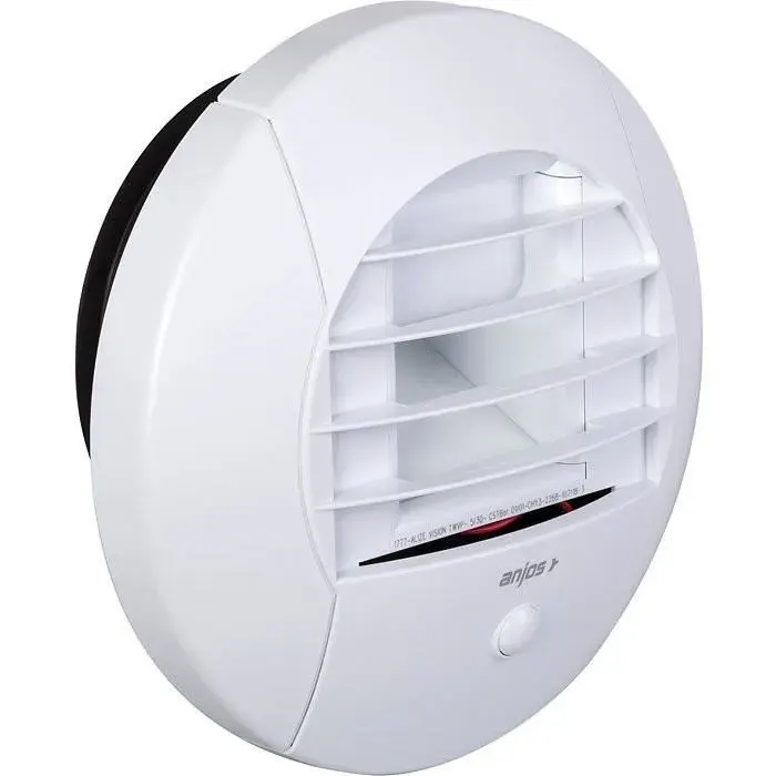 Bouche Hygroréglable - Anjos - ALIZÉ 5-40 - Débit maxi 5-40 m³/h - Conduit Ø 125 mm - Couleur Blanc