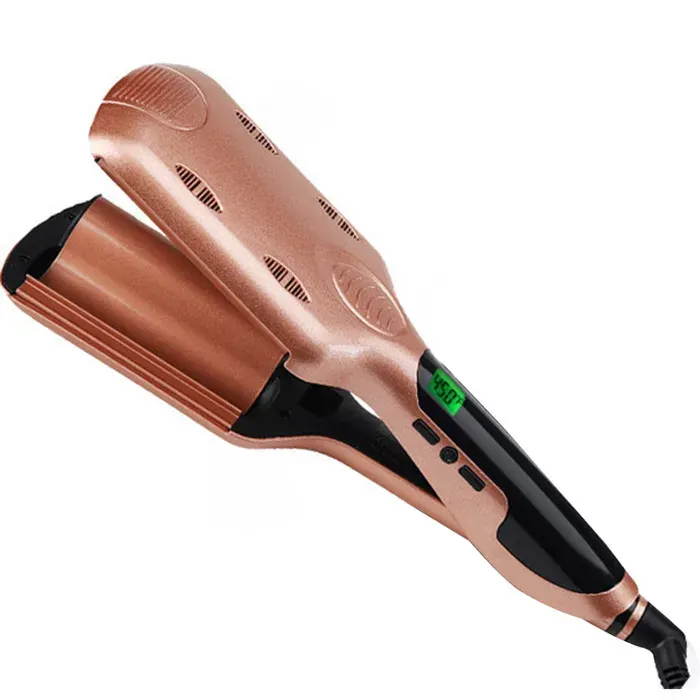Boucleur a cheveux en céramique 32mm 80w 60hz grand diamètre 19 niveaux - TepidBee - réglables avec affichage numérique fer à fris