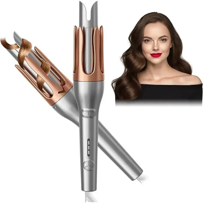 Boucleur a Cheveux Fer à Friser Automatique Fer a Boucler Automatique 32mm avec 3 Températures Boucleur Céramique FER A FRISER