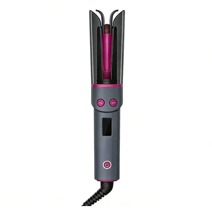 Boucleur Automatique Gris Fer à Boucler Électrique Intelligent avec Ions Négatifs Modèle Domestique Personnalisable