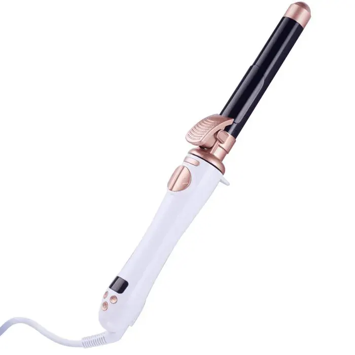 Boucleur Cheveux Automatique Rotatif 5MM 100-230°C Grandes Vagues Cadeau Femme Saint Valentin Cuneary