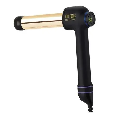 Boucleur - Hot Tools - Curlbar 32mm - Revêtement or 24k - Température réglable 160-230°C - Technologie ionique