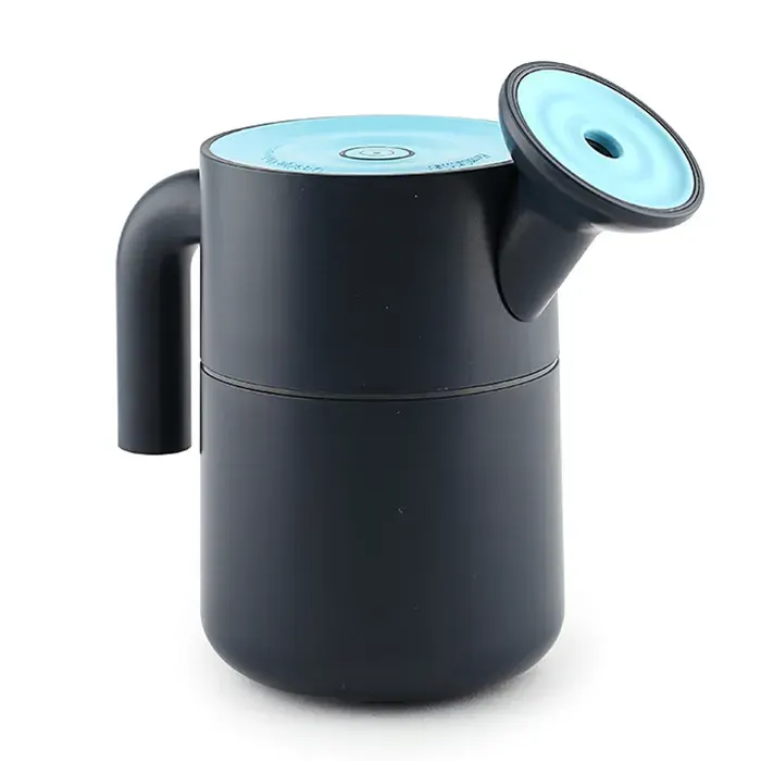 Bouilloire 200ml forme arrosoir bleu noir électrique chauffe eau conservation - FAMICAM - voyage service thé tendance qualité usb
