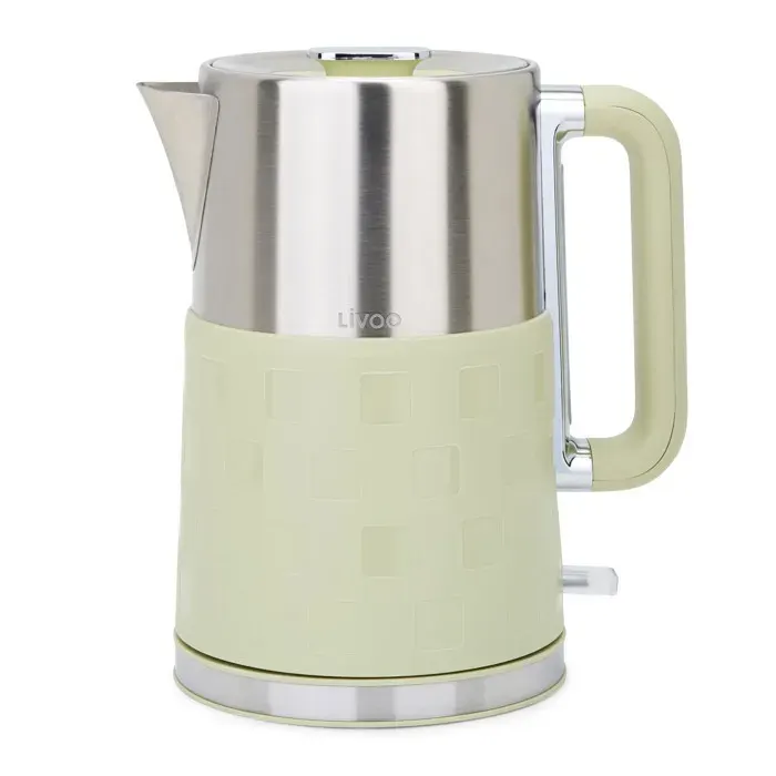 Bouilloire acier inoxydable DOD204 Livoo 17L 2200W Indicateur de niveau deau Protection contre la surchauffe