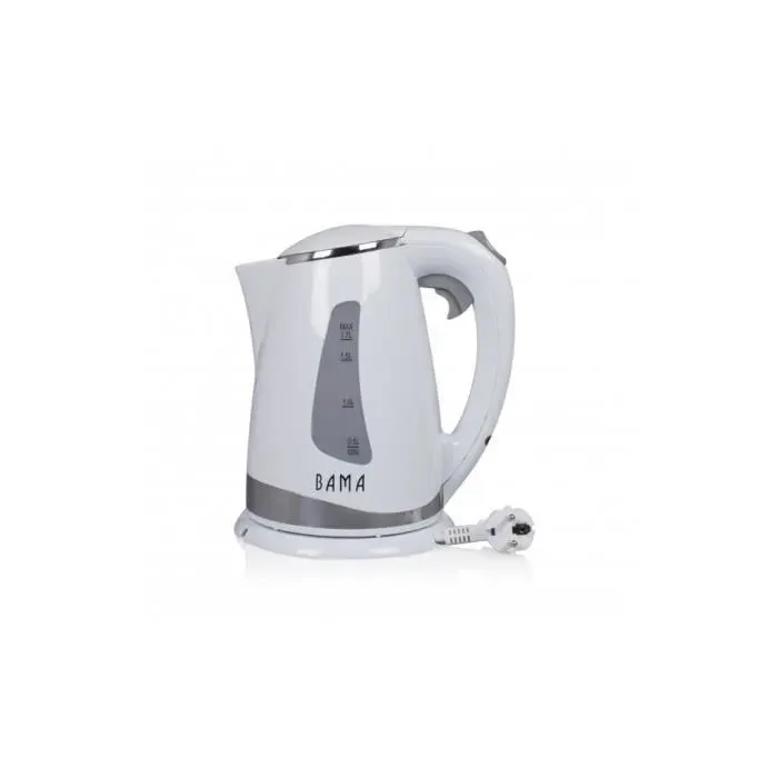 Bouilloire Bama BMWK1414 Blanc 17L - Système anti-calcaire et socle 360 degrés