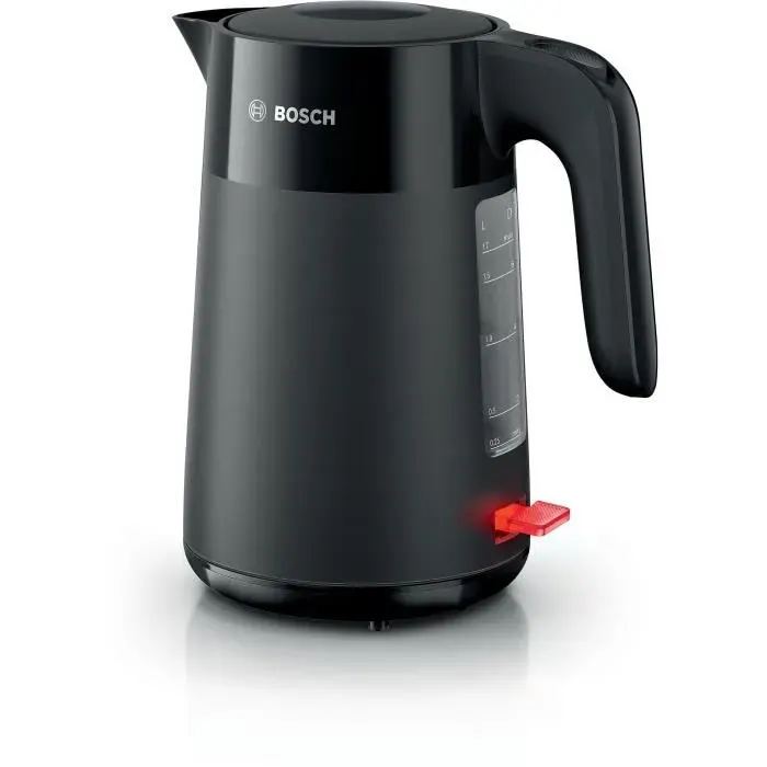 Bouilloire - BOSCH - TWK2M163 MyMoment - Noire Mate - indicateur de tasses - niveau deau visible au niveau de la poignée
