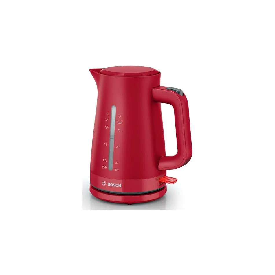 Bouilloire BOSCH TWK3M124 — coloris Rouge