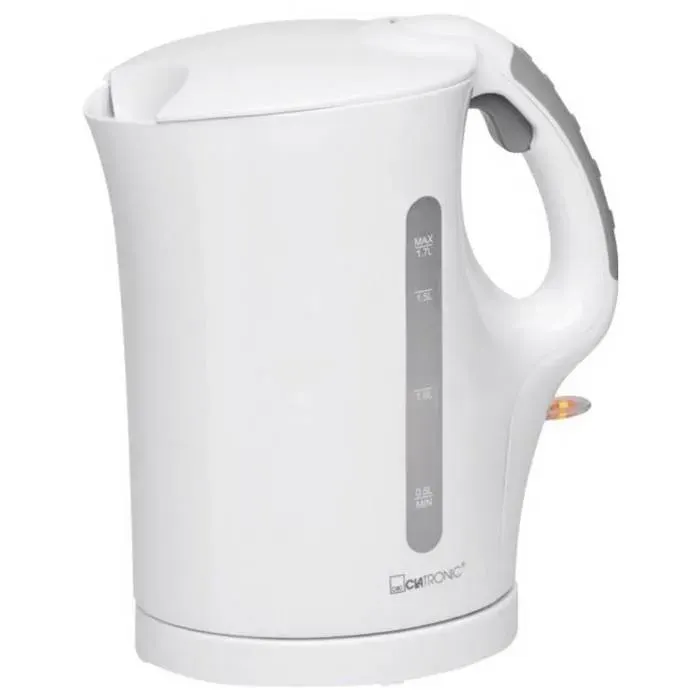 Bouilloire - CLATRONIC - WK 3819 W - 1.7 L - Acier inoxydable - Sans fil