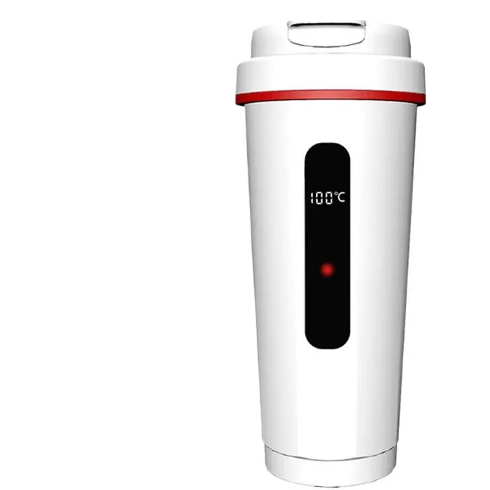 Bouilloire de voiture chauffe-eau instantané tasse chauffante 12 V design isolé en acier inoxydable idéale pour les voyages