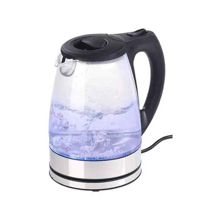Bouilloire digitale en verre 2200 W / 17 L à éclairage LED