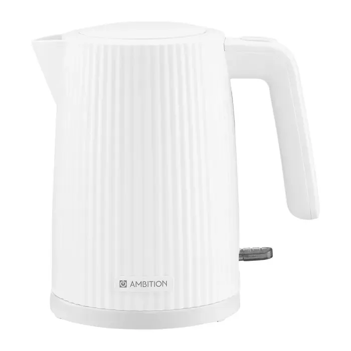Bouilloire électrique 1.7 l Curly puissance 2200W blanc AMBITION ELECTRO