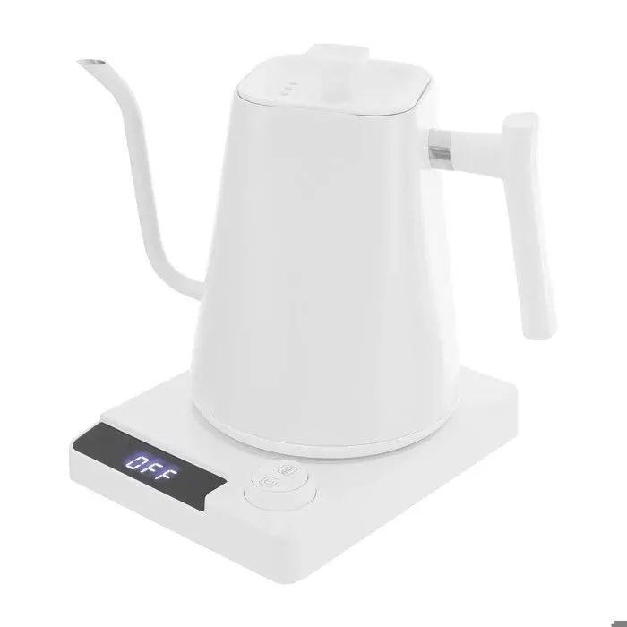 Bouilloire électrique 1 L/022 gal avec écran LED - Bouilloire électrique 1200 W - 40-100 °C/104-212 °F pour la maison et le bureau