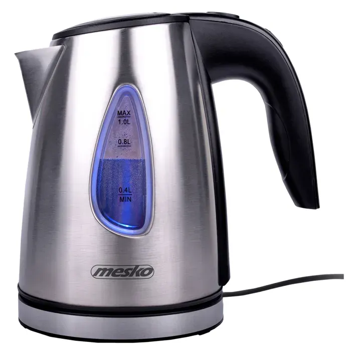 Bouilloire Électrique 10 Litre Cuve en acier Inoxydable sans BPA Mesko MS1351 1630W Argent
