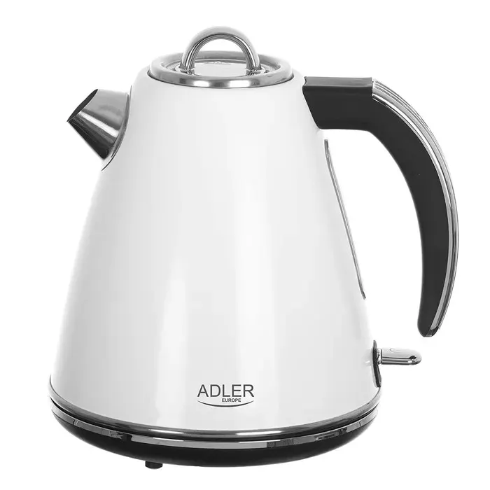 Bouilloire électrique Adler AD 1343 en métal 15 litres Système de contrôle de sécurité Puissance max. 2200W Blanche