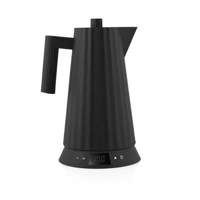 Bouilloire Électrique - ALESSI - Plissé - Noir - 17 L - Contrôle de Température