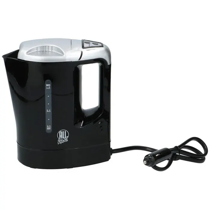 Bouilloire électrique - ALLRIDE - 1 Litre - 170W - 12V - Protection thermique