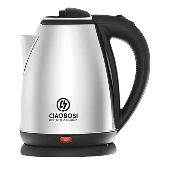 Bouilloire électrique - AVIZAR - 2L - Acier inoxydable - 1500W - Arrêt automatique