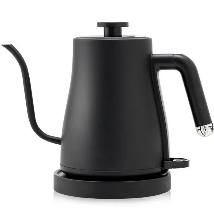 Bouilloire électrique capacité 12 L acier inoxydable 304 base pivotante à 360° noire