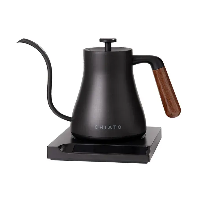Bouilloire électrique CHiATO flowPLAY Gooseneck 0.6 l – noir