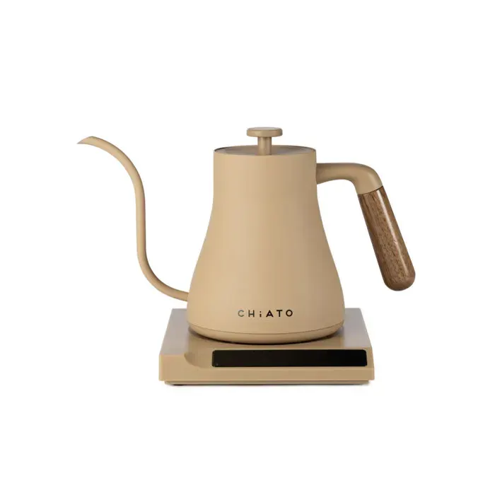 Bouilloire électrique CHiATO flowPLAY Gooseneck – 0.6 L sable