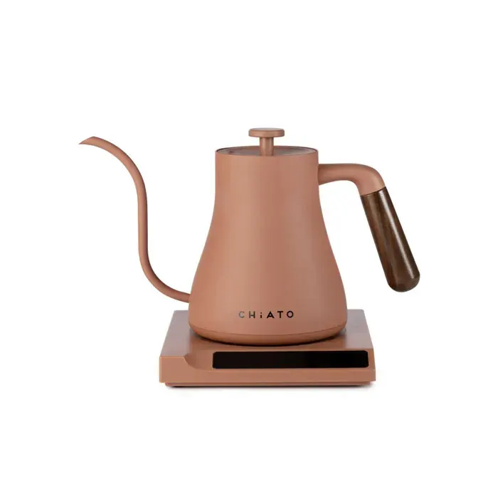 Bouilloire électrique CHiATO flowPLAY Gooseneck - édition limitée terracotta