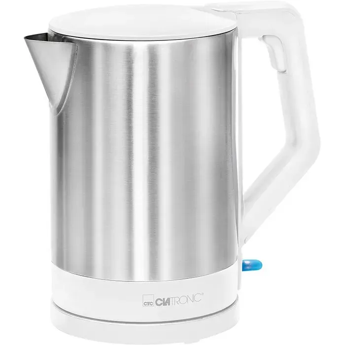 Bouilloire électrique - Clatronic - WKS 3692 - 15L - 2200W - Acier inoxydable - Blanc