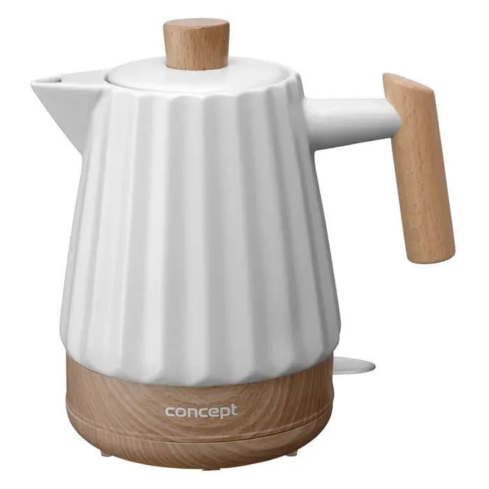 Bouilloire électrique - Concept - RK0090 - Céramique - 1500W - 1.5L - Blanc