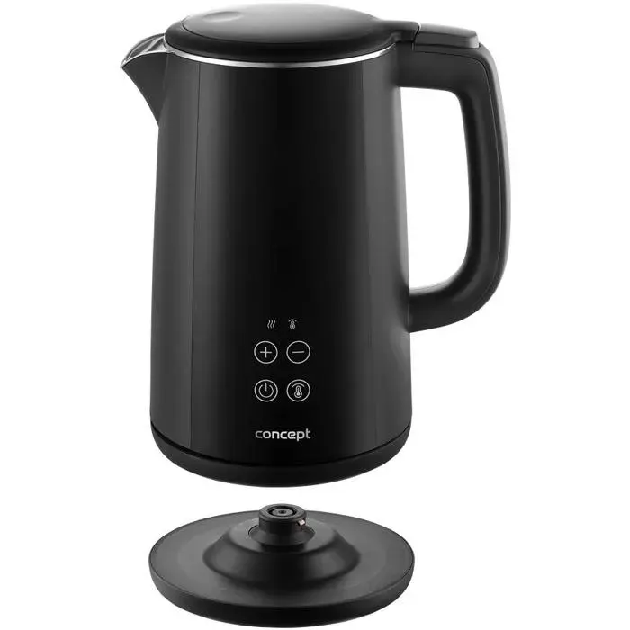 Bouilloire électrique - CONCEPT - RK3360 - Acier inoxydable - 17 L - 2200 W - Noir