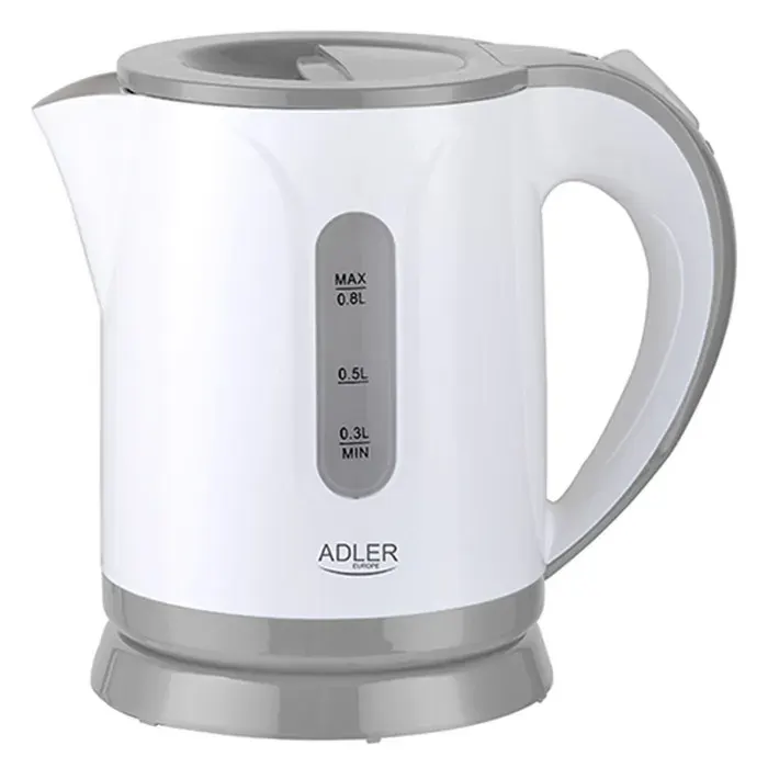 Bouilloire électrique de 08 litre - Adler AD1371G - Filtre à sédiments - 850 W - Protection auto contre lébullition sans eau