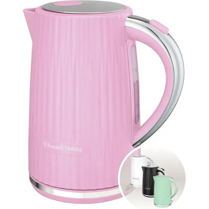 Bouilloire électrique (Eau chaudethécafé17 Lcouvercle à ouverture par pressionbec verseur parfaitfiltre amovible et lavable)
